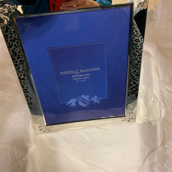 Reed & Barton tarnish free silver 8x10 plated pictures frame NIB - Picture 7 of 12